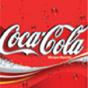 Logo de coca cola.