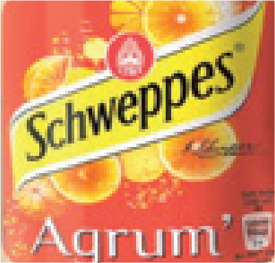 Logo de Schweppes agrum'.