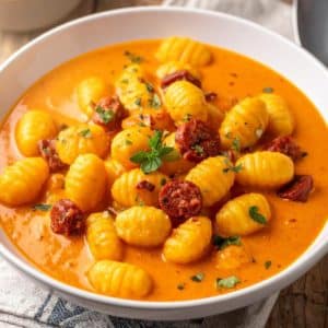 ~Plat du jour 1 : Gnocchis Poulet au chorizo