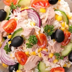 ~ PDJ 2 : Rillette de thon au curry riz composé …
