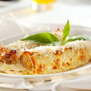 ~Plat du jour 1 : cannelloni saumon épinard ricotta